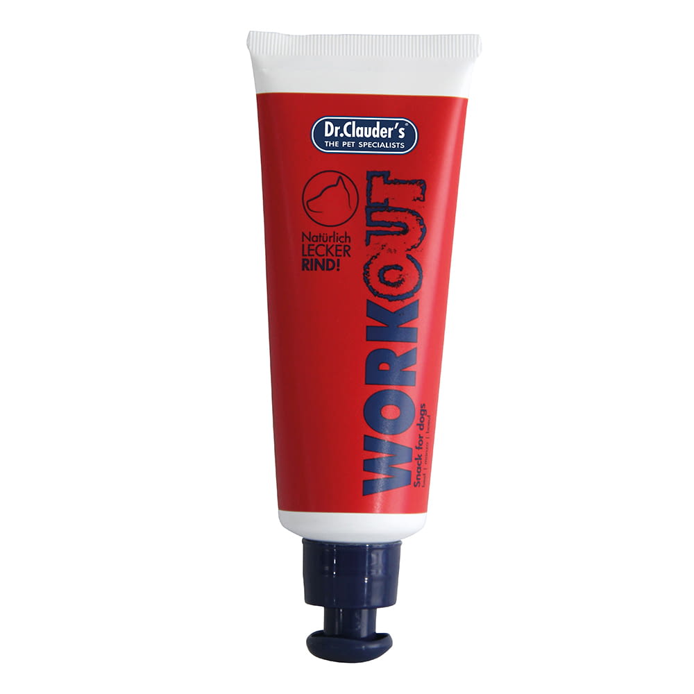 Dr. Clauder's Dog Snack Workout Cream Beef 100g tube
