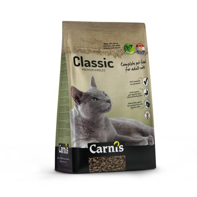 Pressed Kibbles Classic Adult Cats.