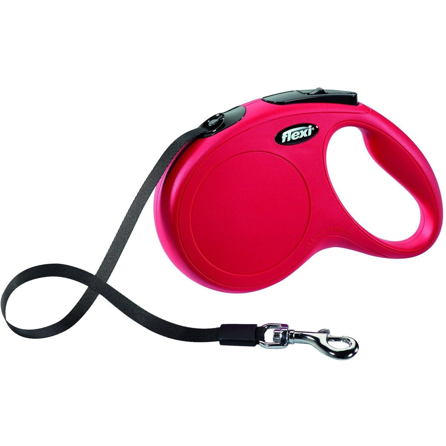 Trixie flexi New CLASSIC, tape leash, M: 5 m, red.