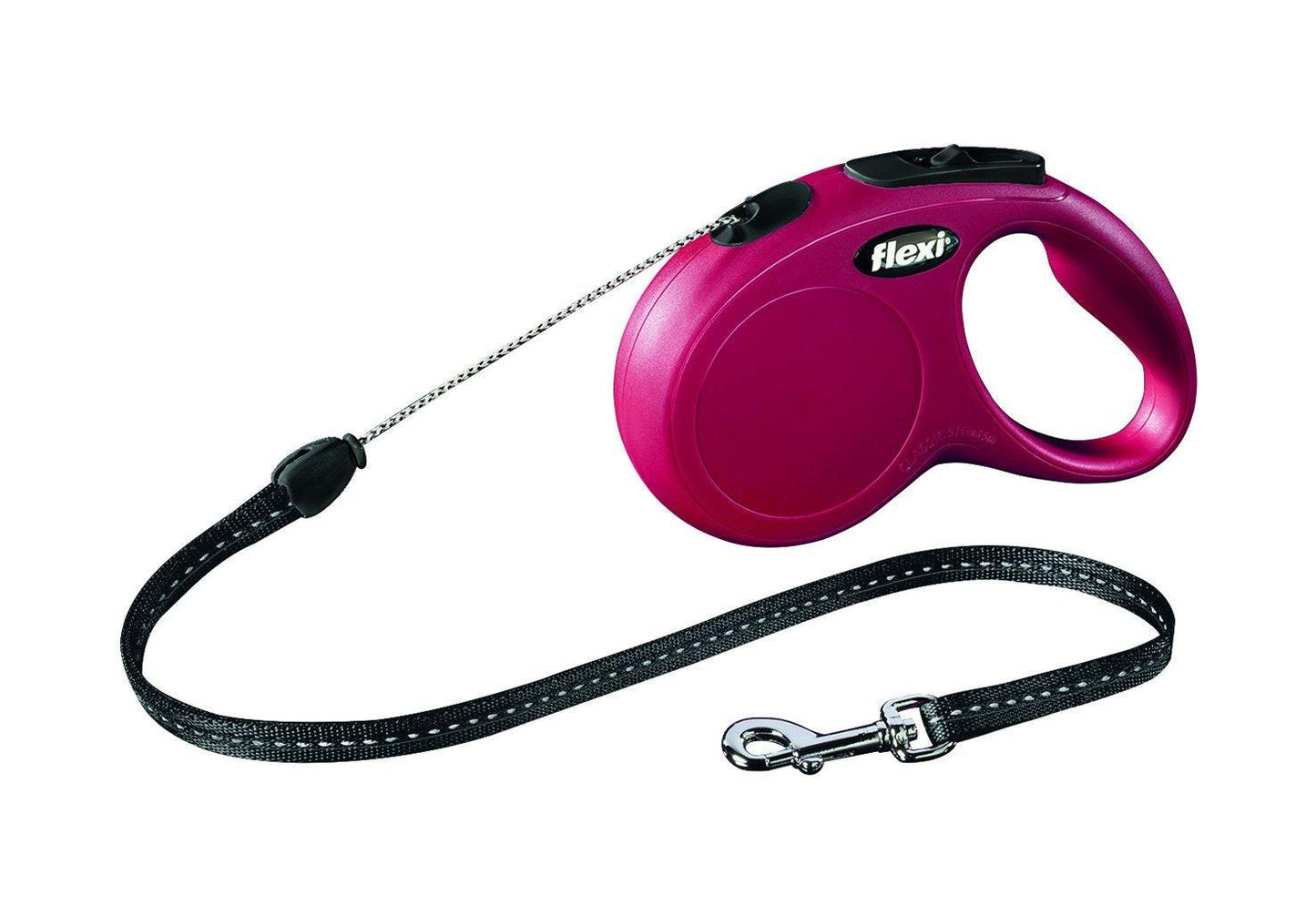Trixie flexi New CLASSIC, cord leash, S: 5 m, red.