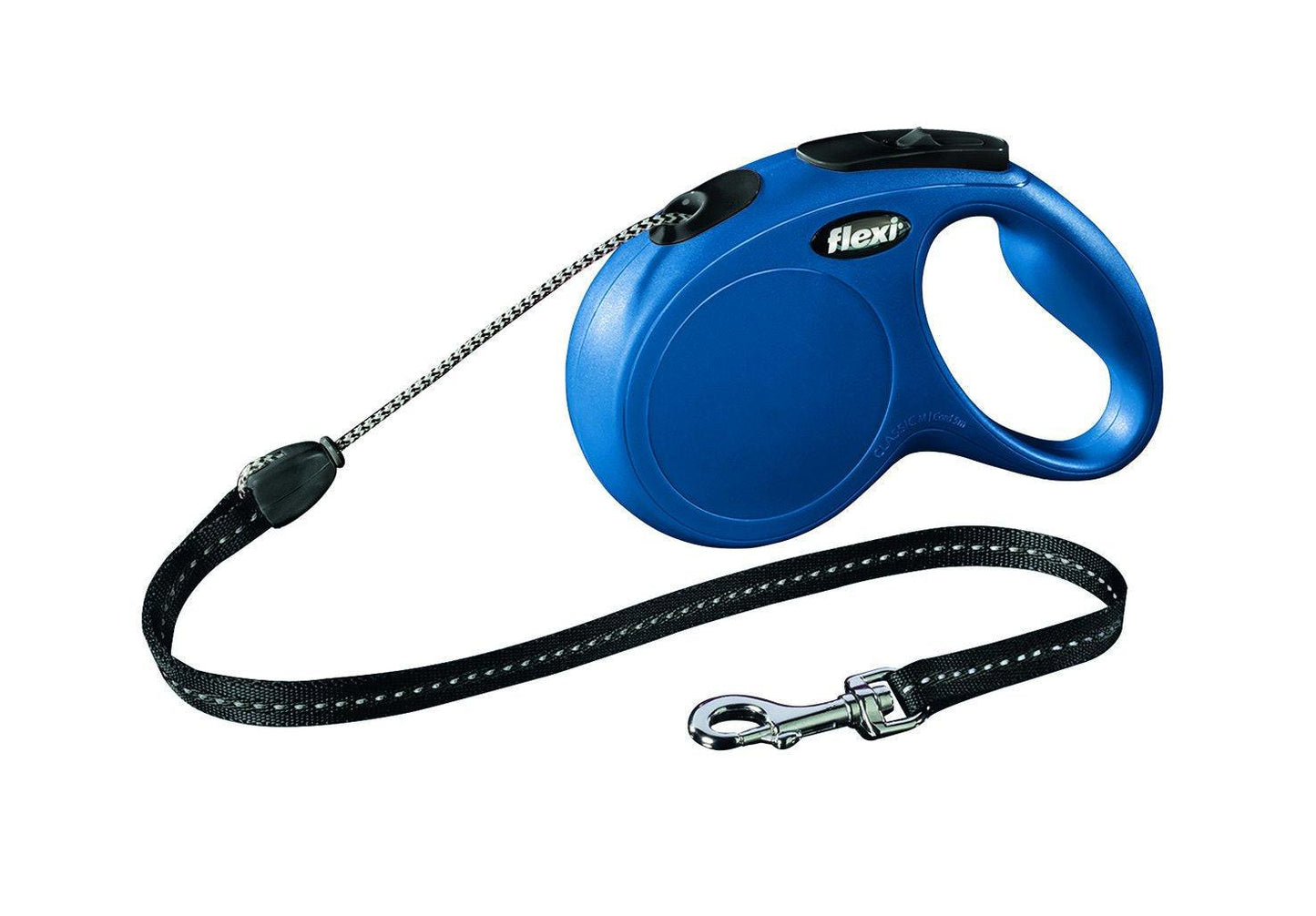 Trixie flexi New CLASSIC, cord leash, M: 5 m, blue.