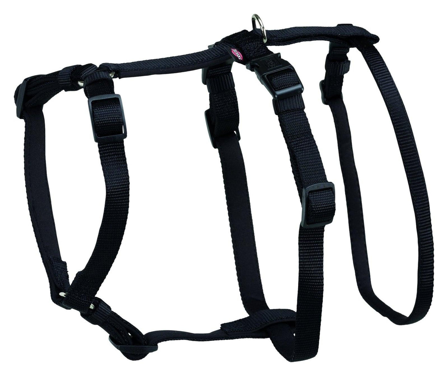 Trixie Stay harness, S-M: 40-65 cm/15 mm, black.