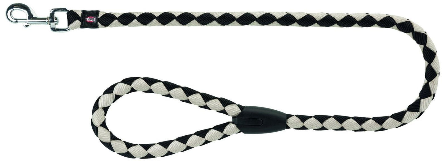 Trixie Cavo lead, L-XL: 1.00 m/diam. 18 mm, black/graphite.