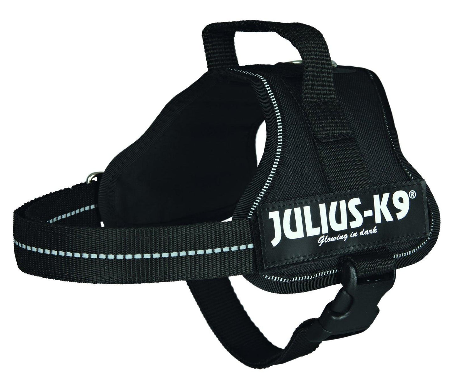 Trixie Julius-K9 Powerharness, Mini/M: 51-67 cm, black.