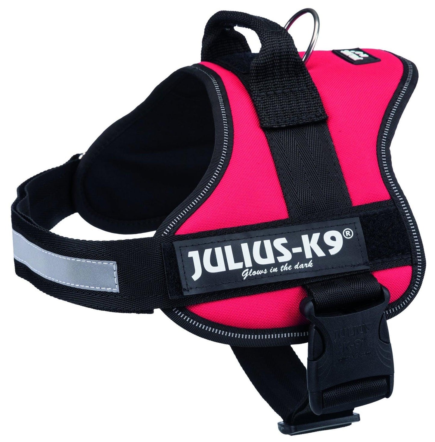 Trixie Julius-K9 Powerharness, 0/M-L: 58-76 cm, red.