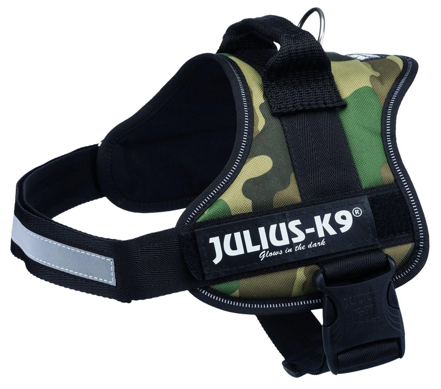Trixie Julius-K9 Powerharness, 0/M-L: 58-76 cm, camouflage.