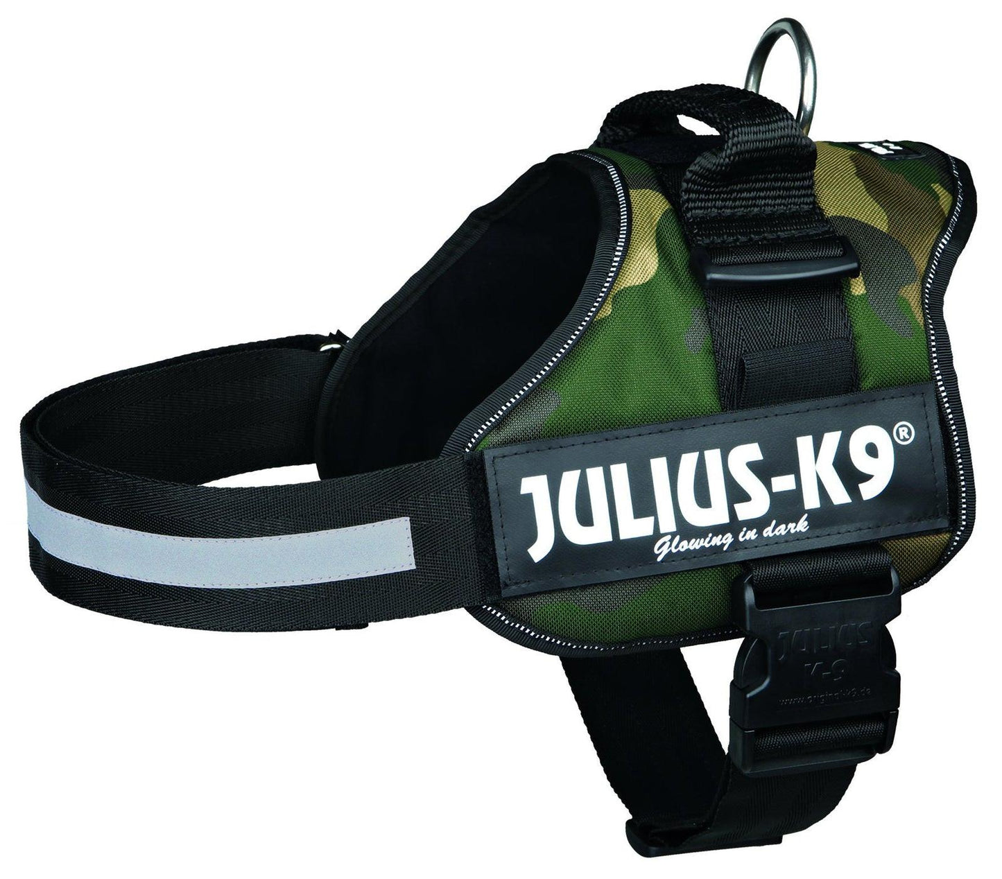 Trixie Julius-K9 Powerharness, 1/L: 66-85 cm, camouflage.