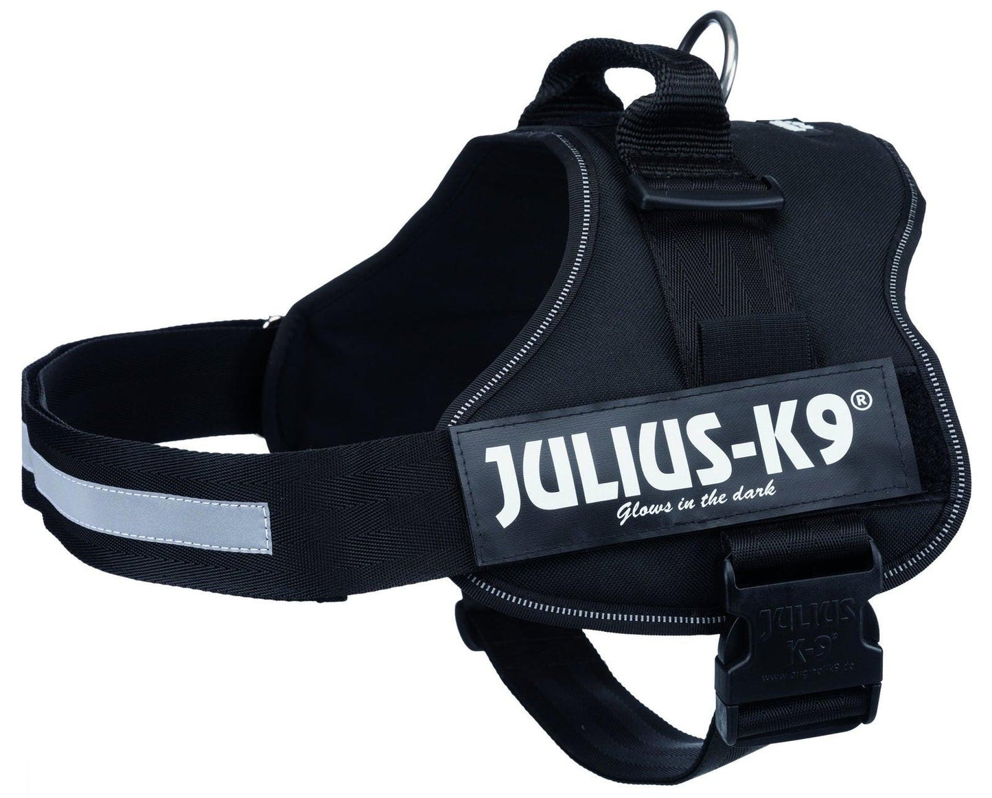 Trixie Julius-K9? Powerharness, 3/XL-XXL: 82-116 cm/50 mm, black.
