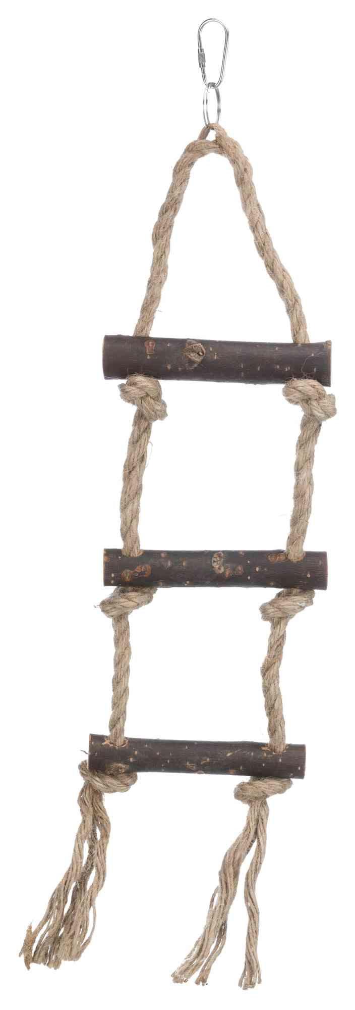 Trixie Natural Living rope ladder, 3 rungs/40 cm.