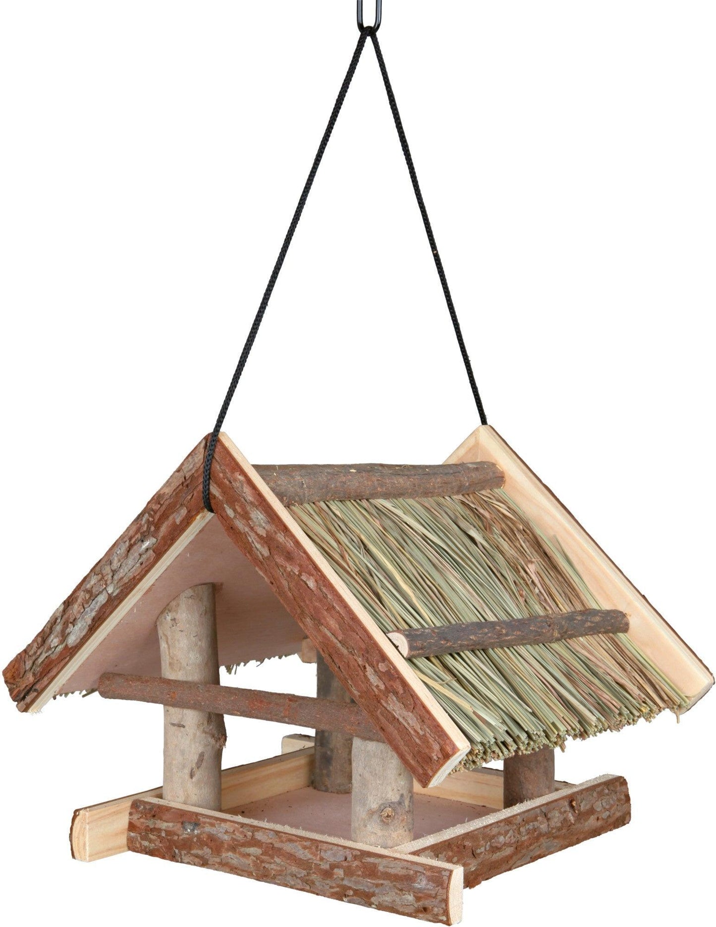Trixie Natural Living bird feeder, 25 x 25 x 25 cm, natural.