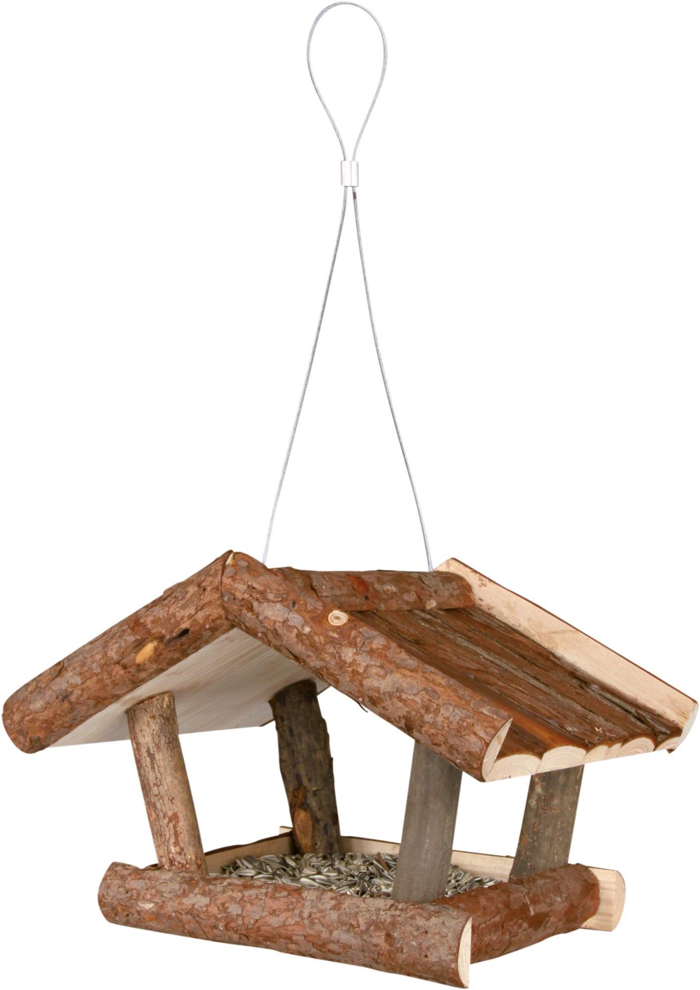 Trixie Natural Living bird feeder, 32 x 23 x 20 cm, natural.