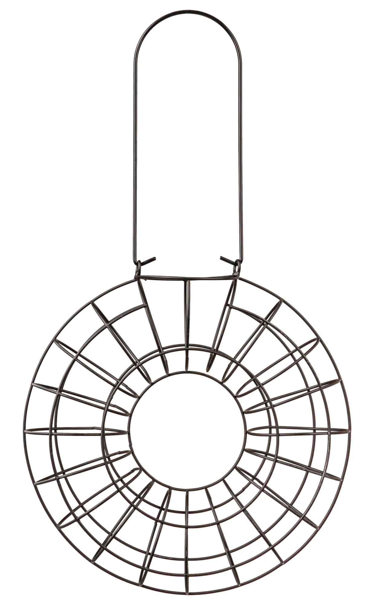 Trixie Fat ball feeder, diam. 24 x 8 cm, black.