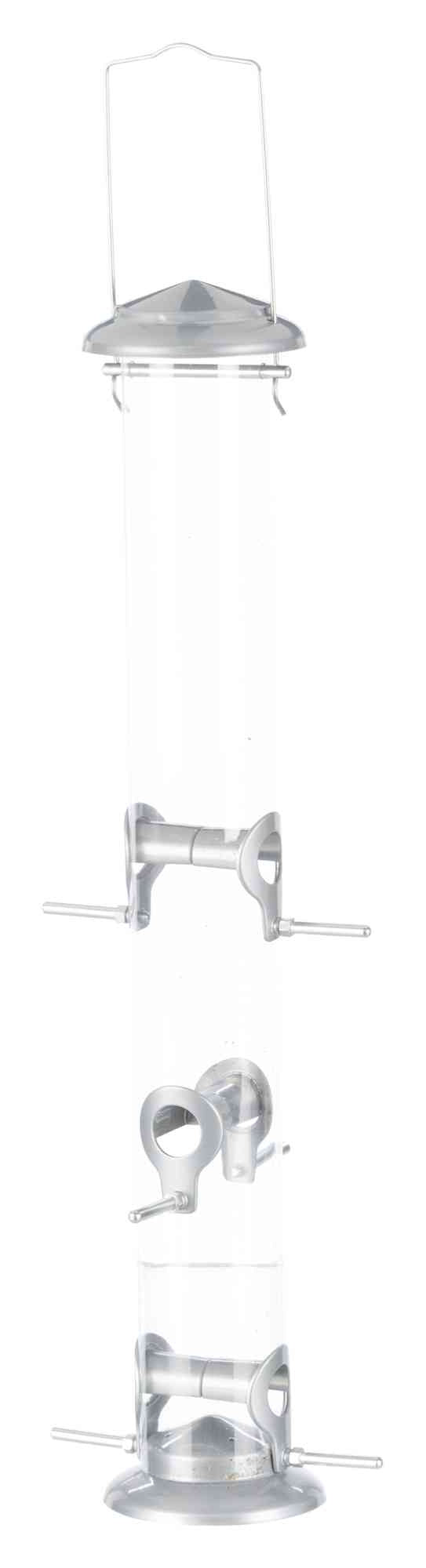 Trixie Food dispenser, 1,300 ml/53 cm, silver