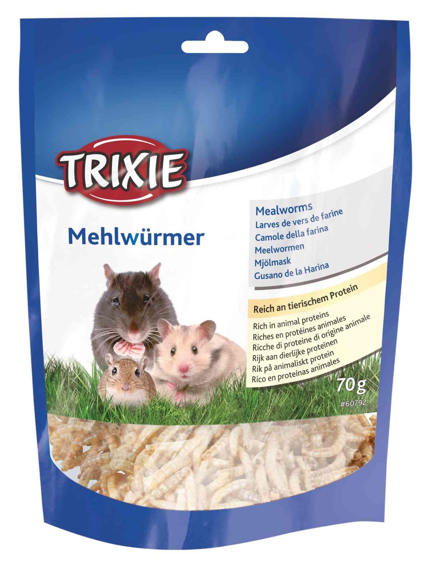 Trixie Mealworms, dried, 70 g.