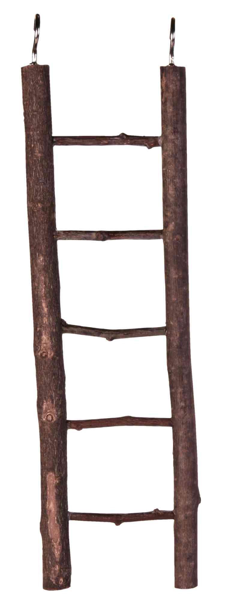 Trixie Natural Living wooden ladder, 5 rungs/26 cm.