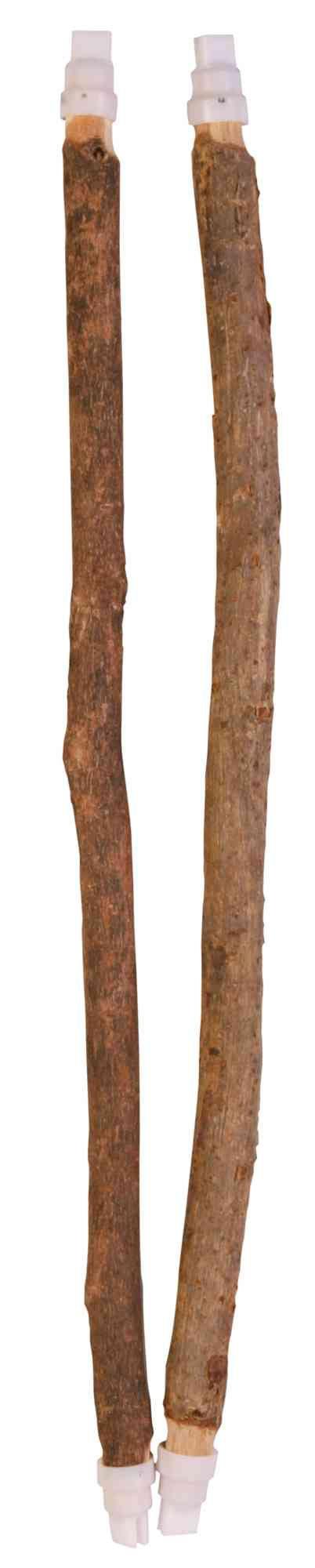 Trixie Natural Living perches, 35 cm/diam. 10 and 12 mm, 2 pcs..