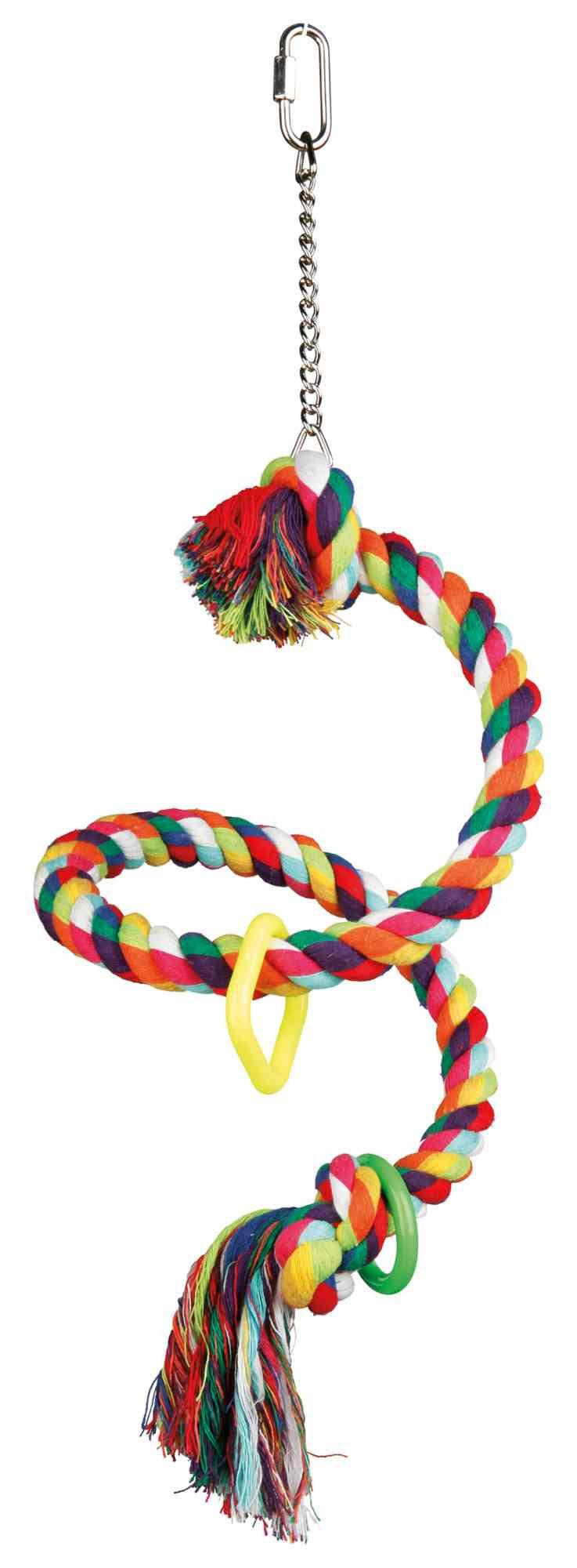 Trixie Spiral rope perch, 50 cm/diam. 21 mm.