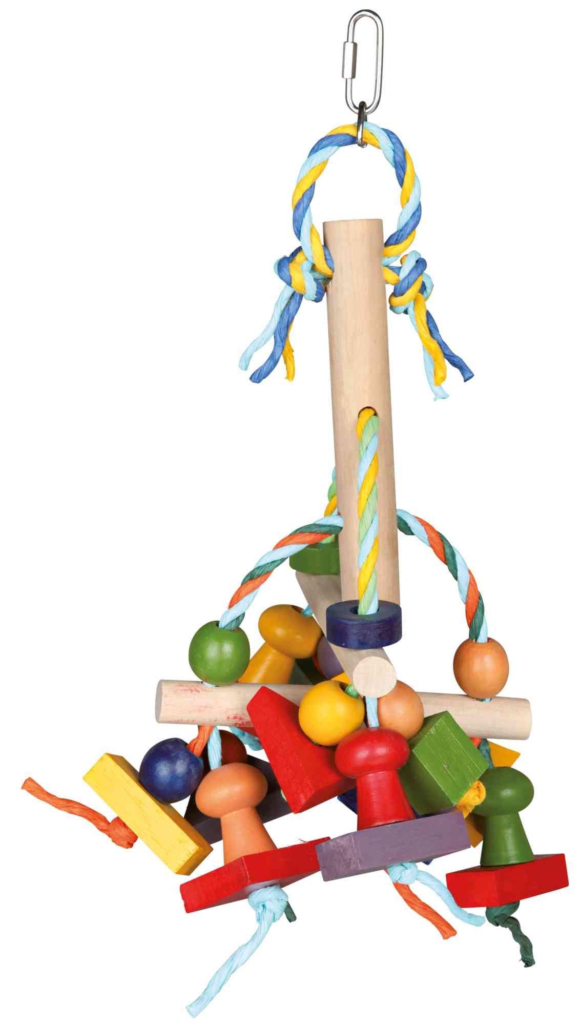 Trixie Colourful wooden toy, 31 cm.
