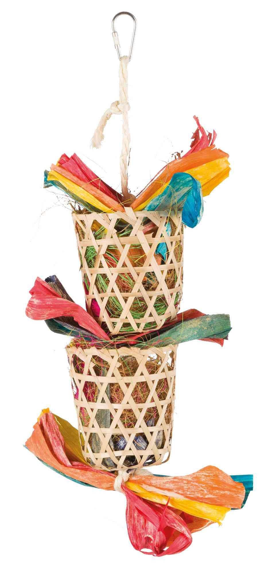 Trixie Toy with natural nesting materials, 35 cm.