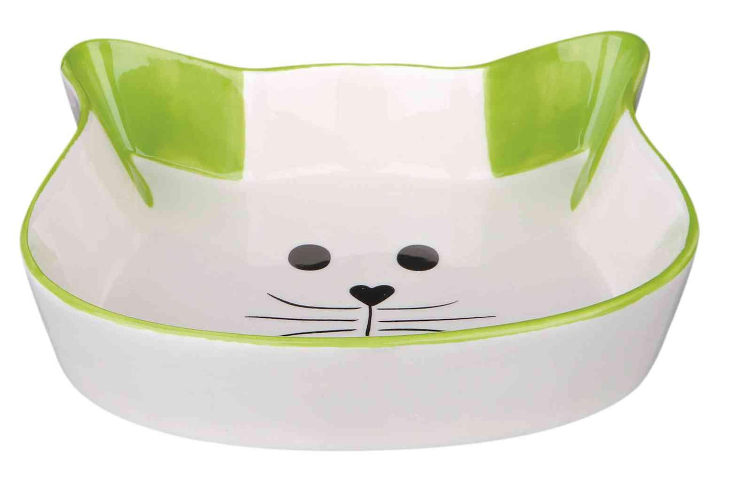 Trixie Ceramic bowl cat face, 0.25 l/12 cm.