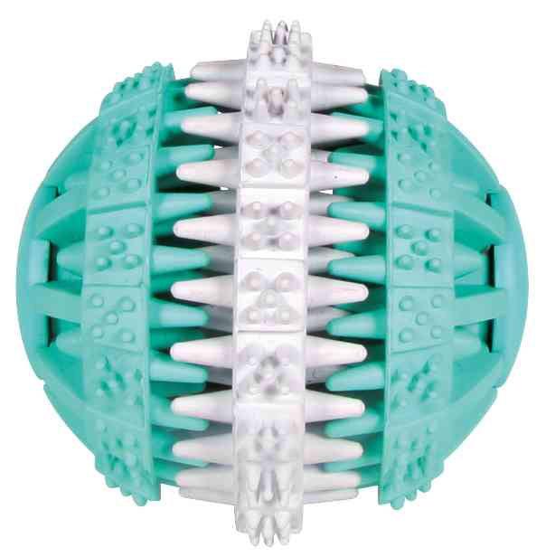 Trixie Denta Fun ball, mint flavour, natural rubber, x· 6 cm.