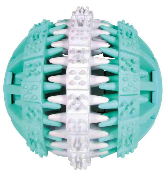 Trixie Denta Fun ball, mint flavour, natural rubber, x· 7 cm.