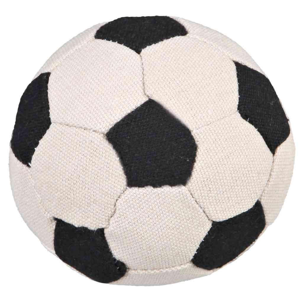 Trixie Soft soccer toy ball, canvas, x· 11 cm.
