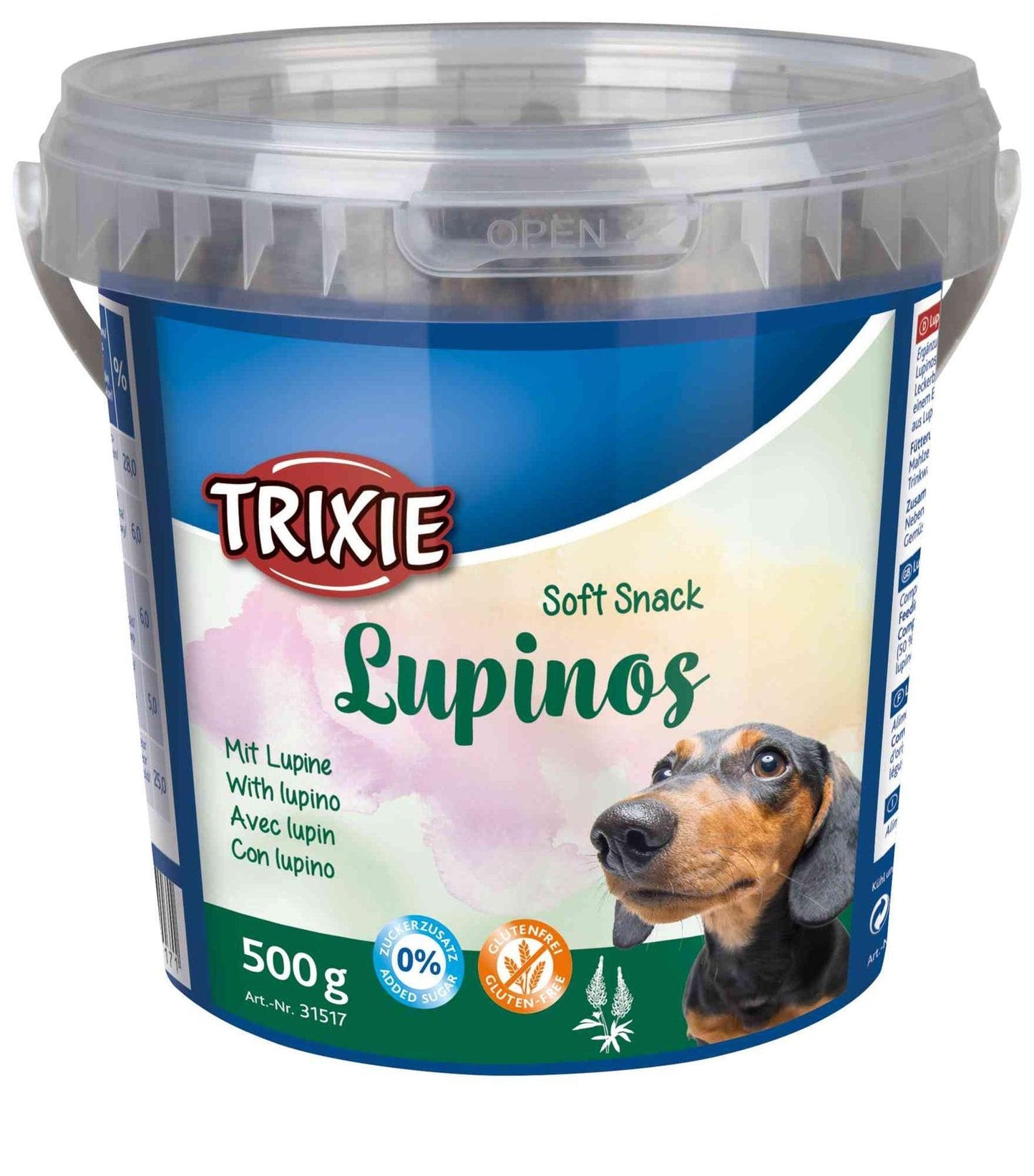 Trixie Soft Snack Lupinos, gluten-free, 500 g.