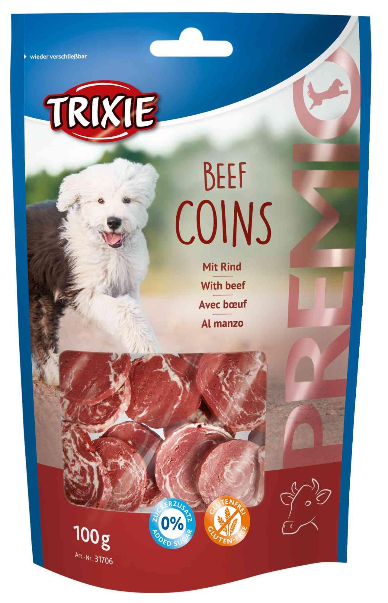Trixie PREMIO Beef Coins, 100 g.
