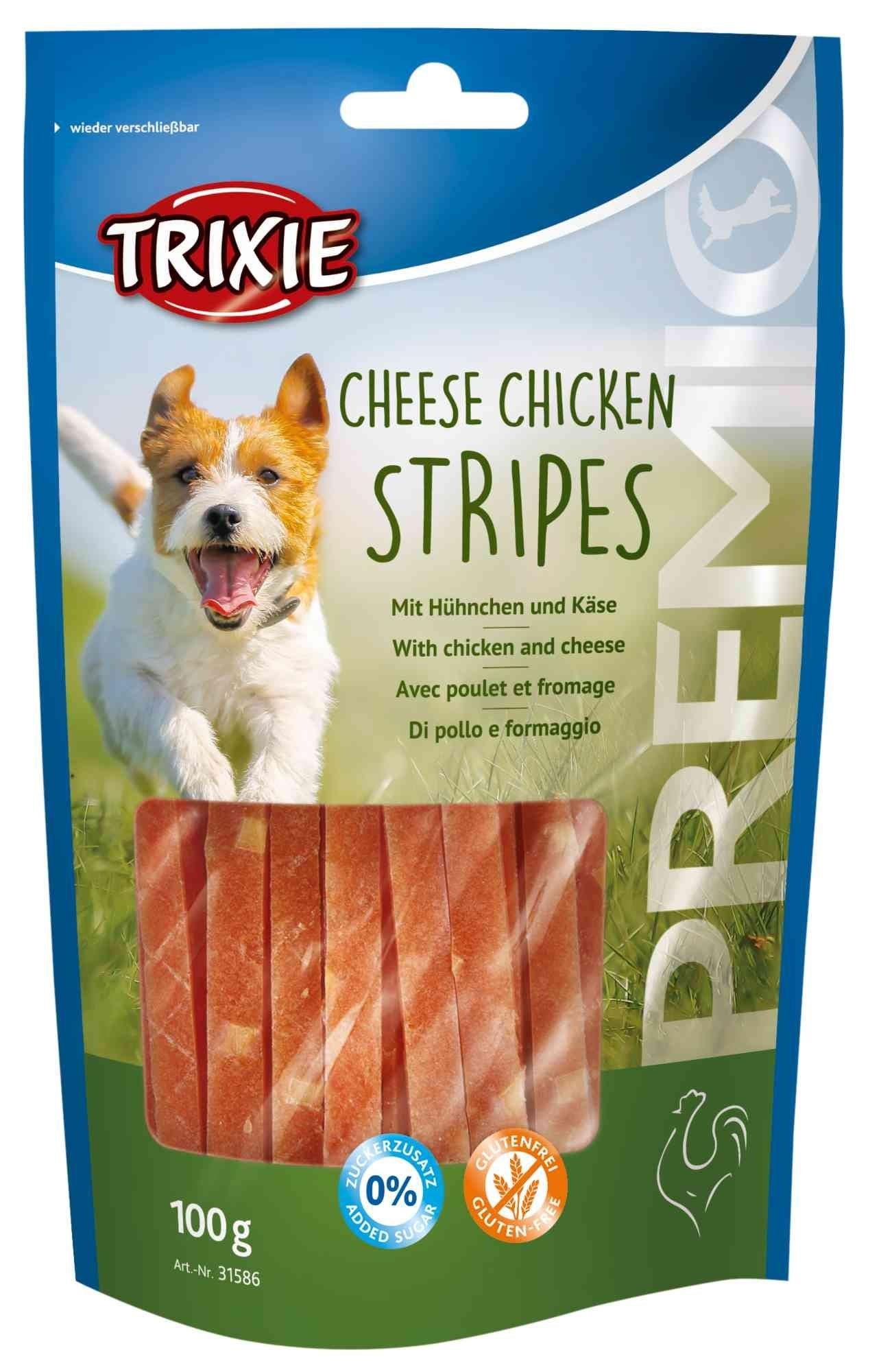 Trixie PREMIO Cheese Chicken Stripes, 100 g.