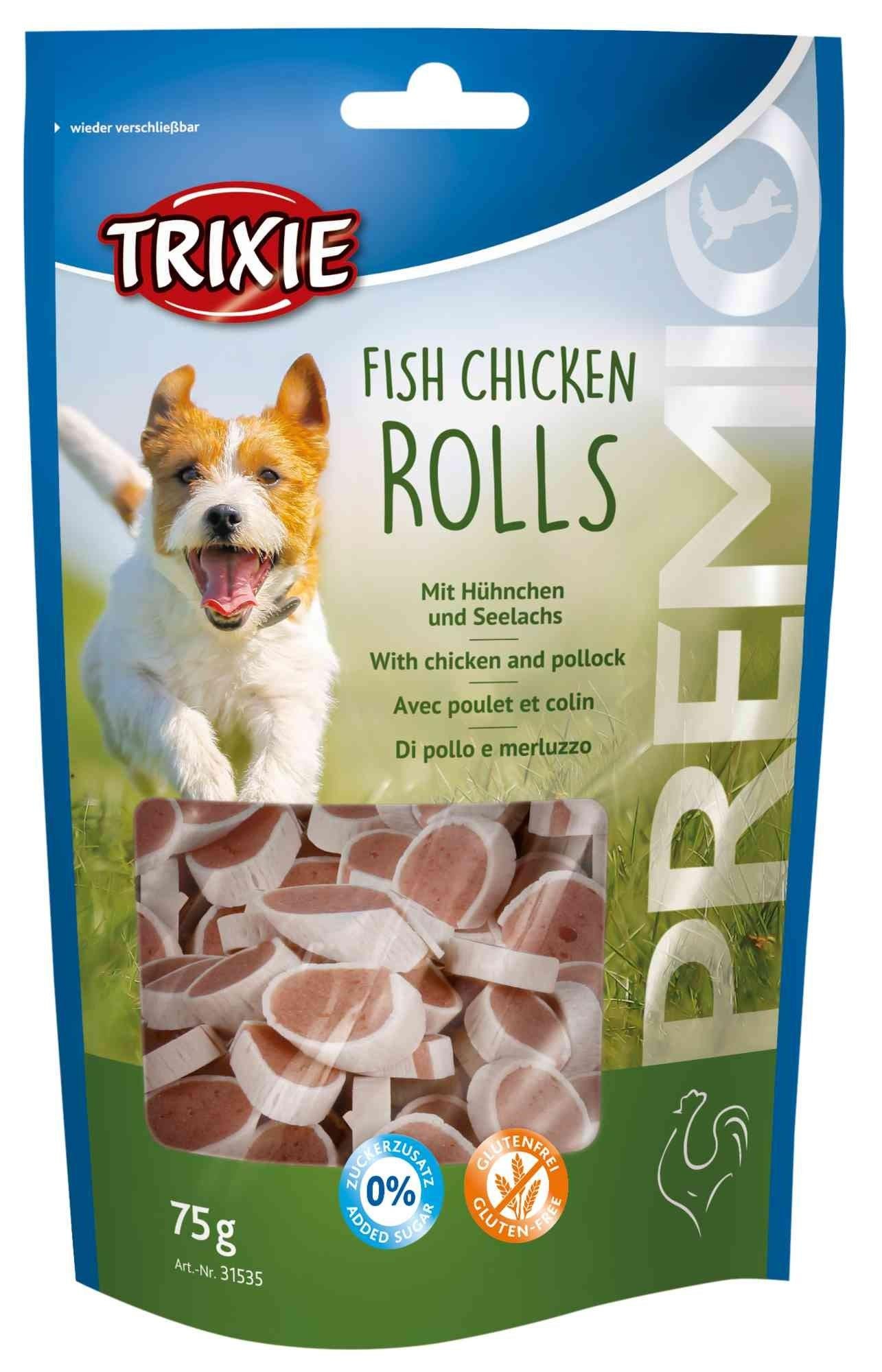 Trixie PREMIO Rolls, chicken and pollock, 75 g.