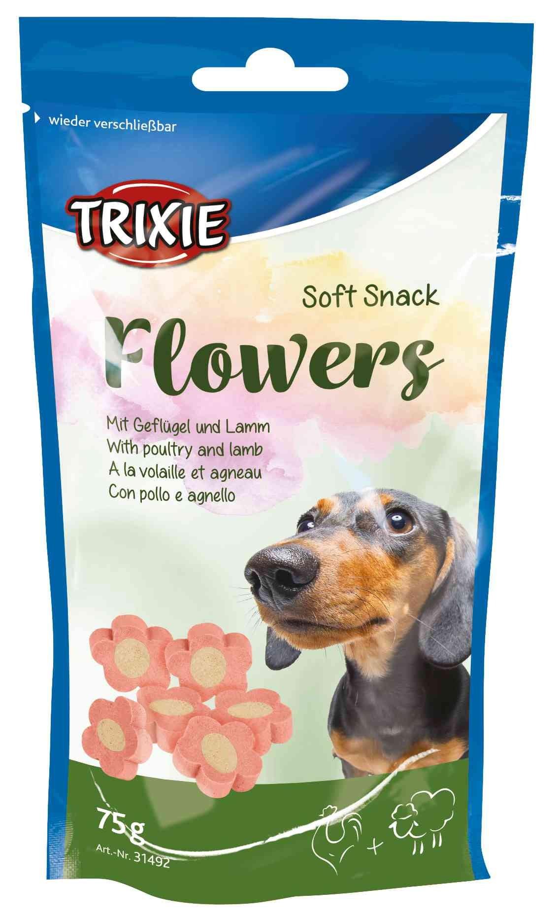 Trixie Soft Snack Flowers, 75 g.