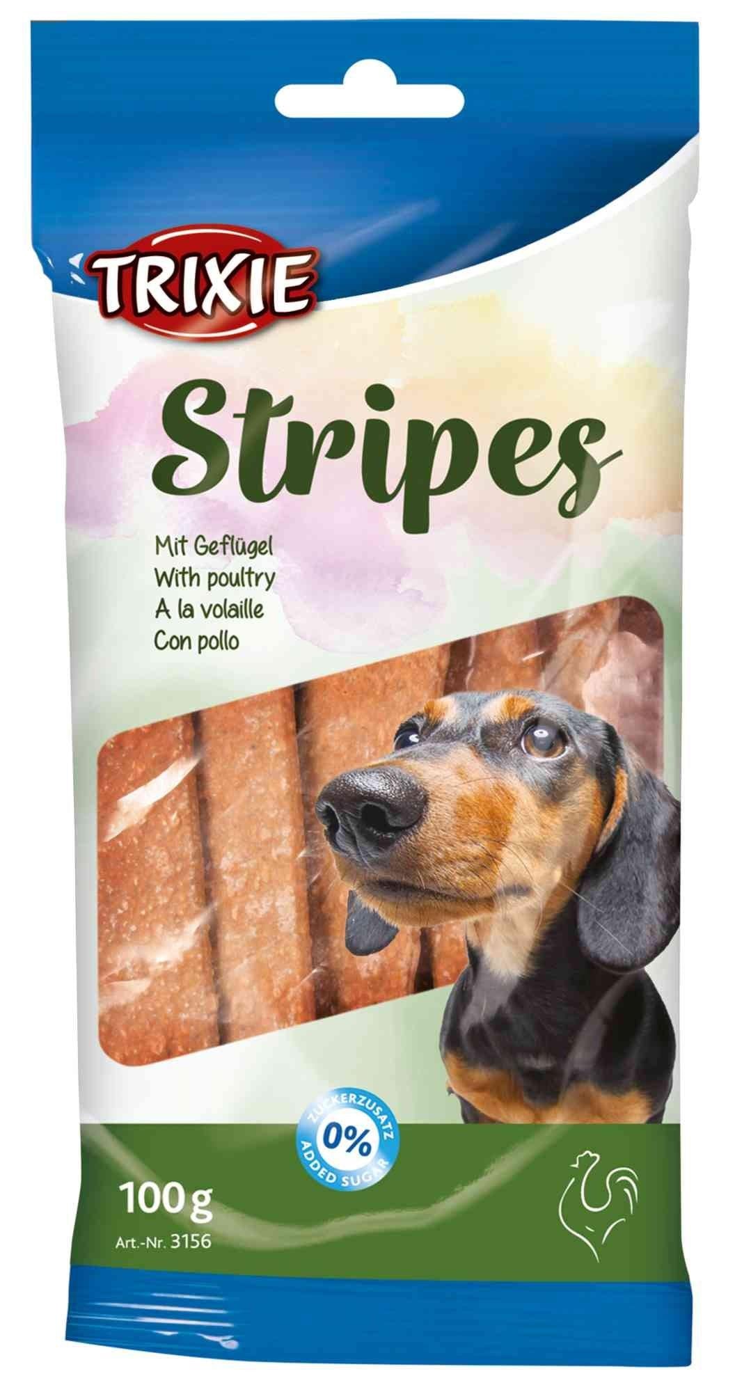 Trixie Stripes, poultry, 10 pcs./100 g.