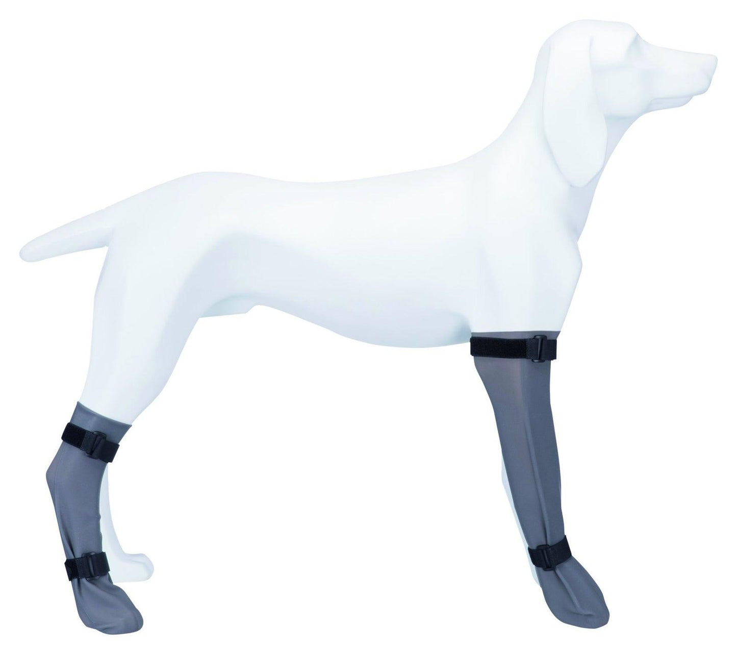 Trixie Protective Sock, silicone, XL: 12cm/45cm, grey.