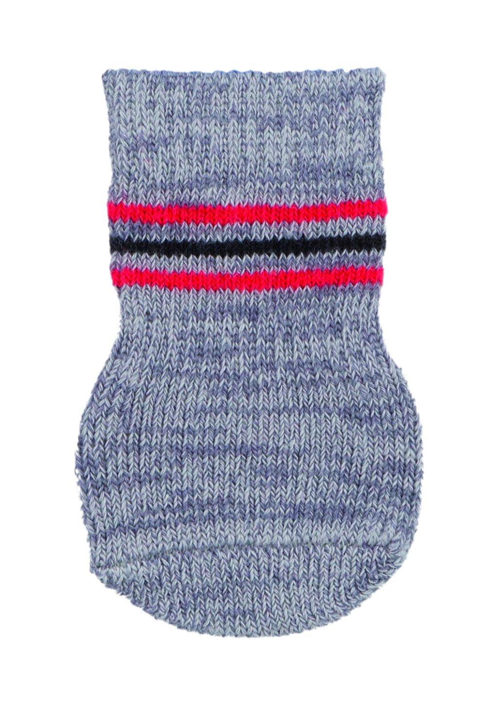 Trixie Dog socks, non-slip, XS-S, 2 pcs., grey.
