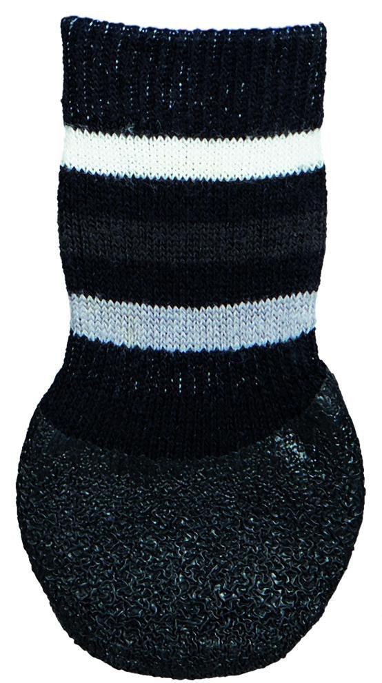 Trixie Dog socks, non-slip, L-XL, 2 pcs., black.