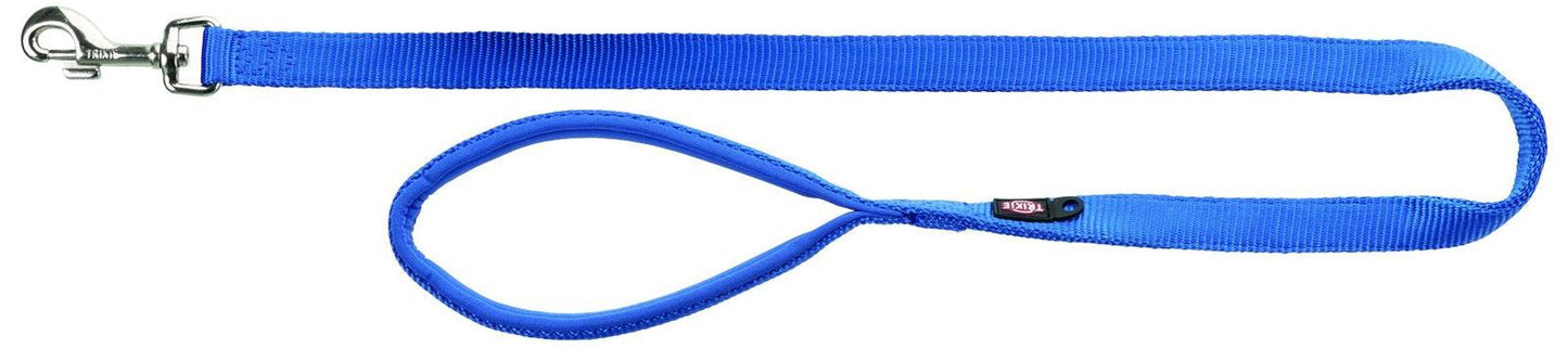 Trixie Premium leash, XS-S: 1.20 m/15 mm, royal blue.