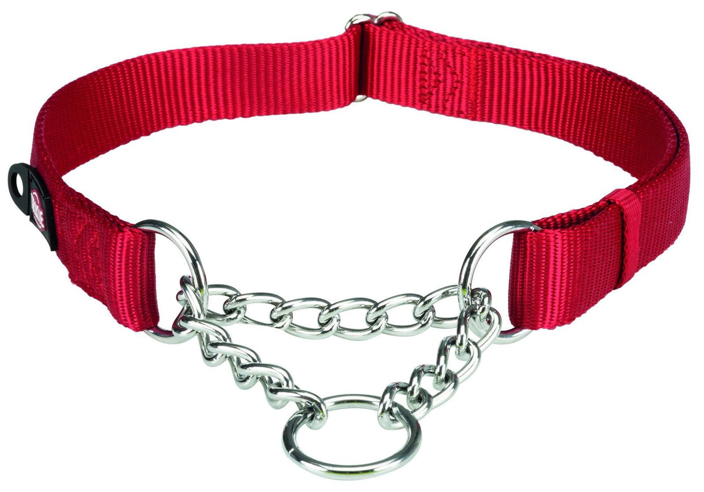 Trixie Premium choke, L-XL: 45-70 cm/25 mm, red.