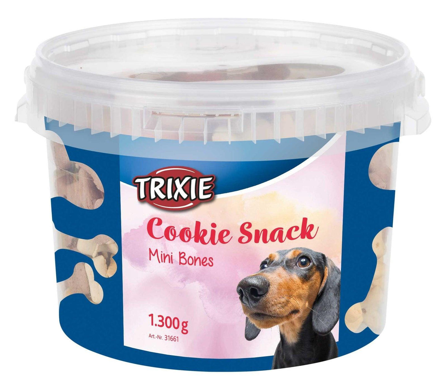 Trixie Cookie Snack Mini Bones, 1,300 g.