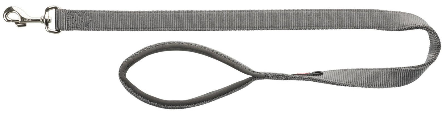 Trixie Premium leash, XS: 1.80 m/10 mm, graphite.