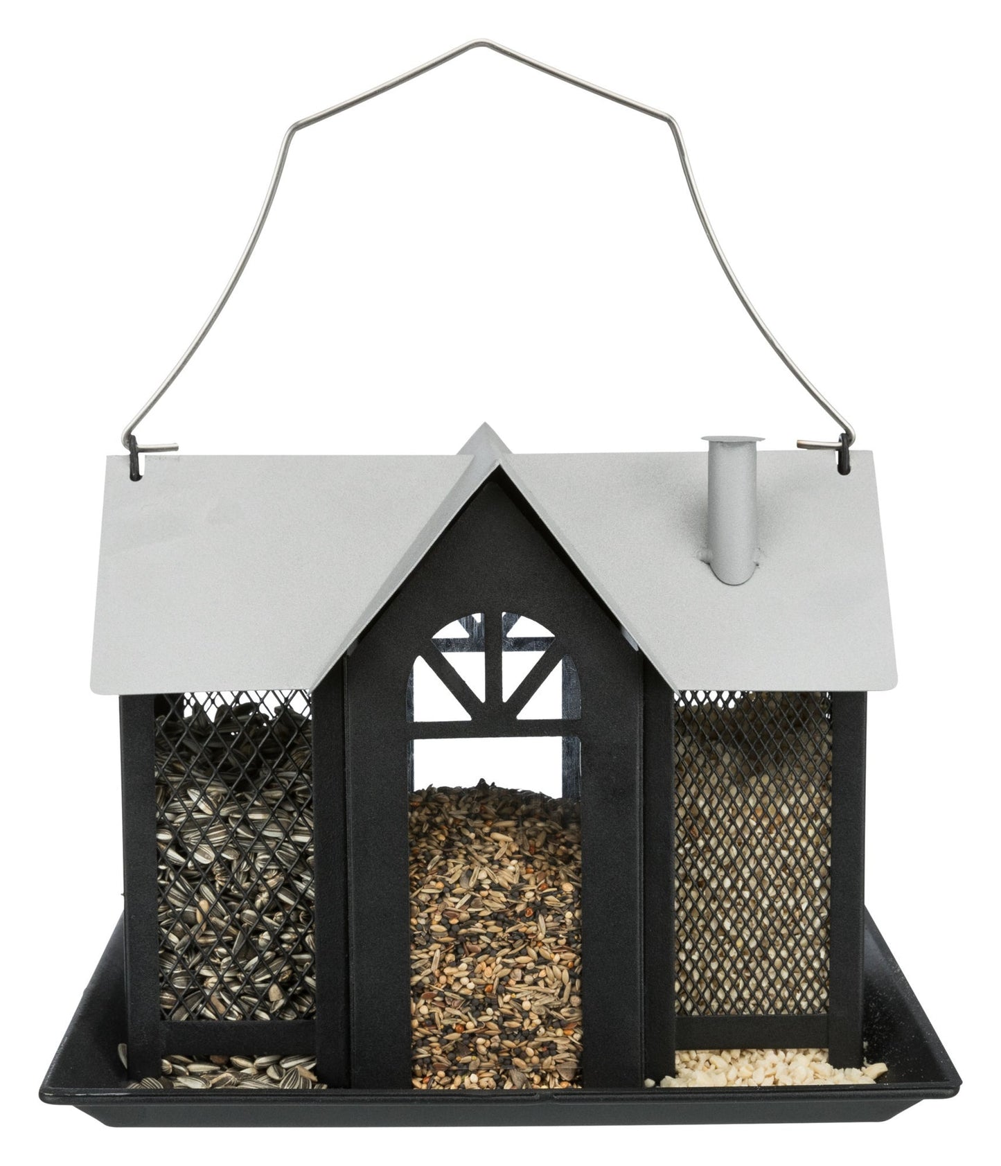 Trixie Villa bird feeder, 2,000 ml/26 Ç? 19 Ç? 19 cm, BLA
