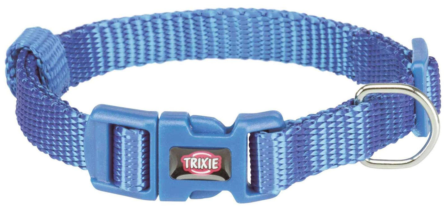 Trixie Premium collar, XS-S: 22-35 cm/10 mm, royal blue.