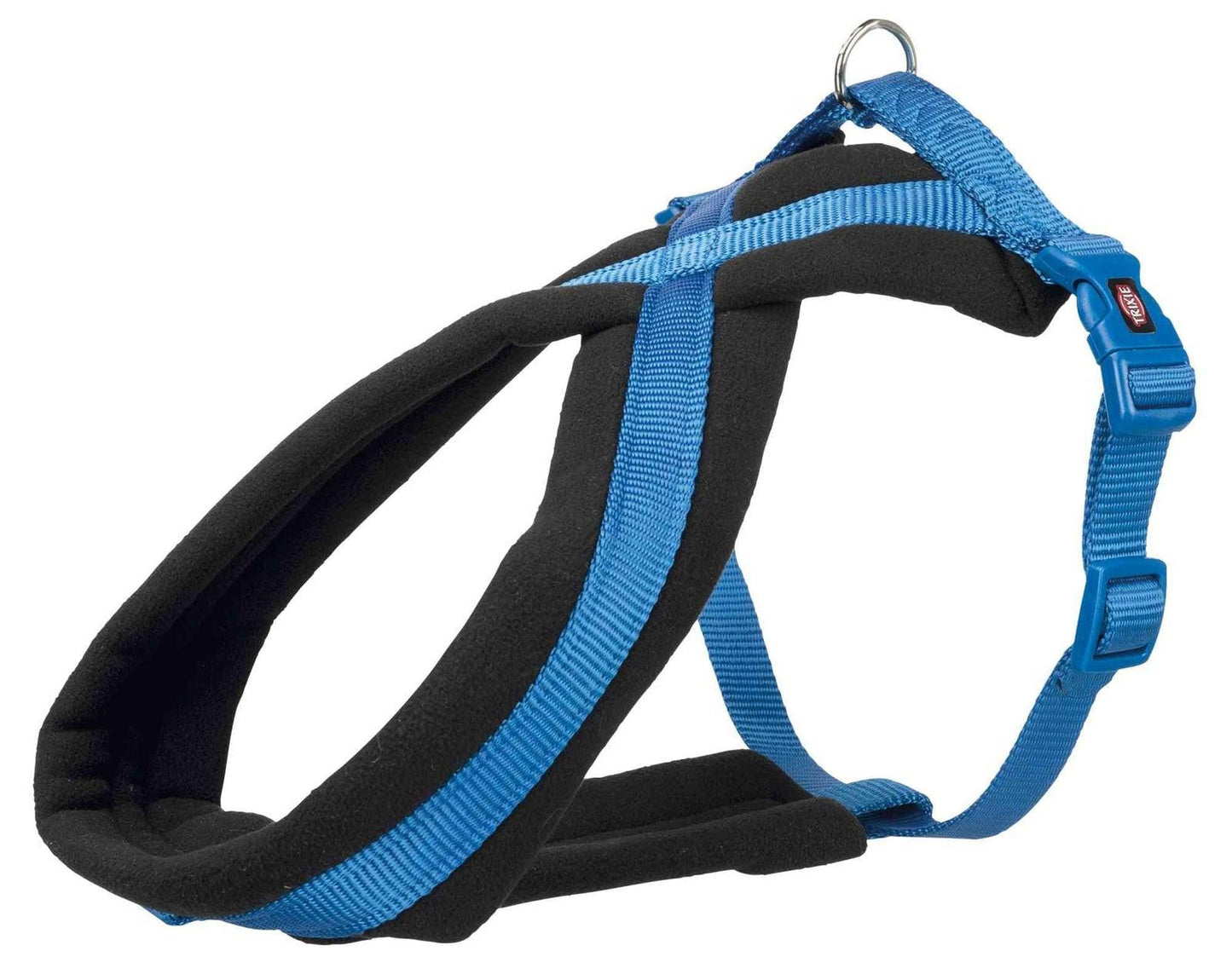 Trixie Premium touring harness, S: 35-65 cm/20 mm, royal blue.