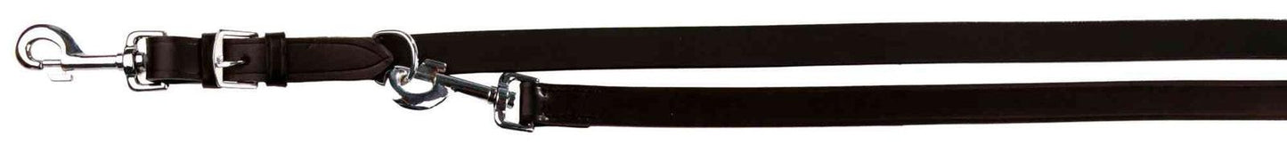 Trixie Active adjustable leash, L-XL: 2.50 m/22 mm, black.