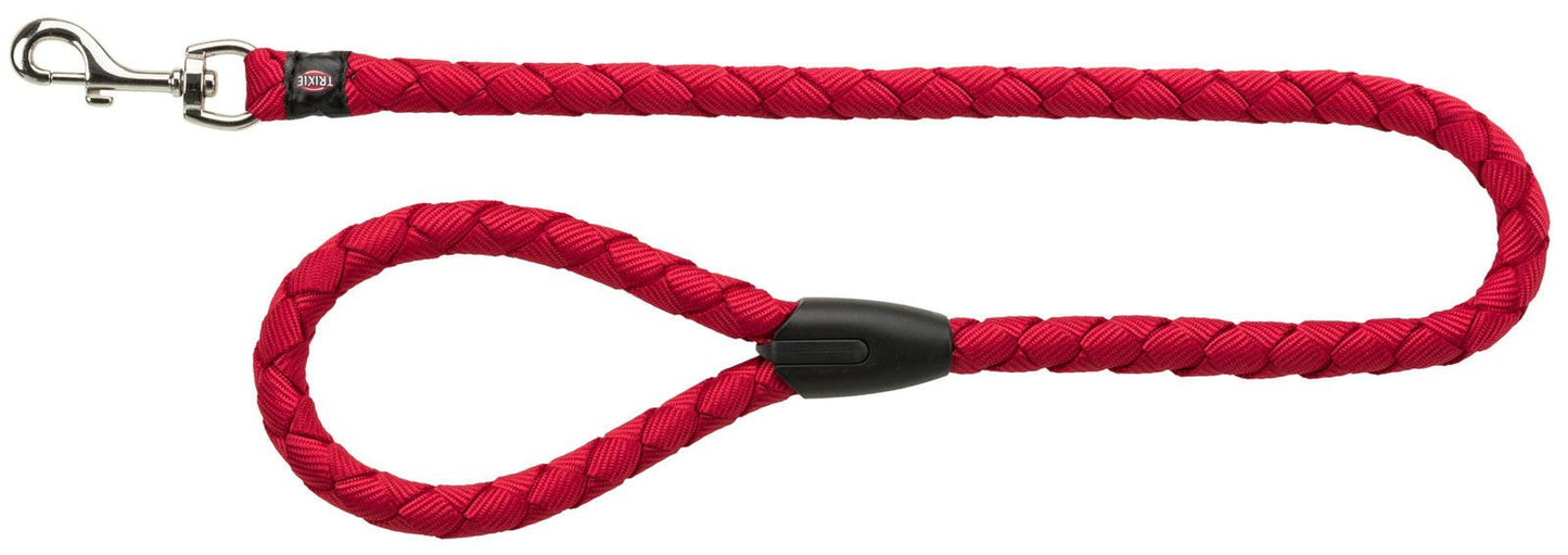 Trixie Cavo leash, L-XL: 1.00 m/diam. 18 mm, red.