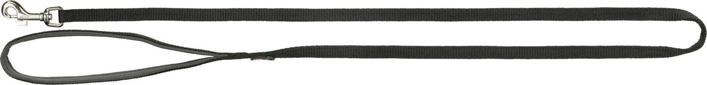 Trixie Premium leash, XS: 1.20 m/10 mm, black.