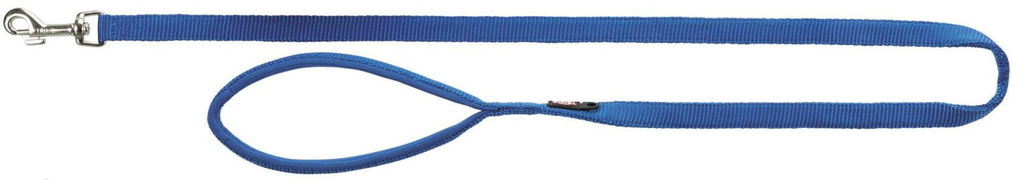 Trixie Premium leash, M-L: 1.00 m/20 mm, royal blue.