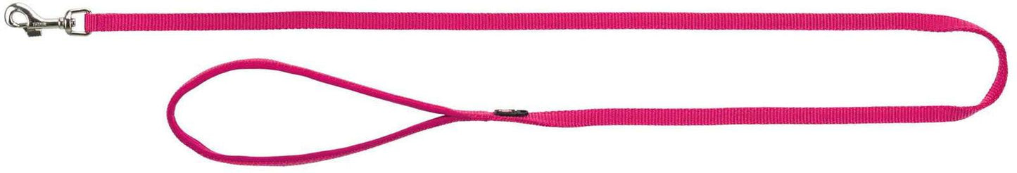 Trixie Premium leash, L-XL: 1.00 m/25 mm, fuchsia.