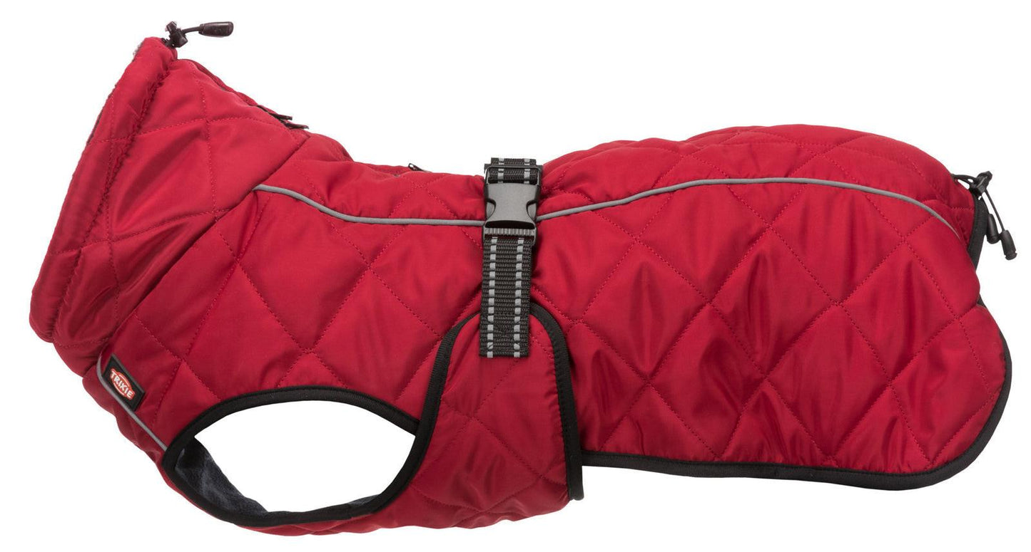 Trixie Minot coat, S: 33 cm: 32-50 cm, red.
