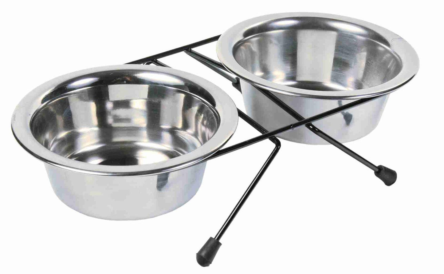 Trixie Eat on Feet bowl set, 2 x 0.45 l/diam. 12 cm.